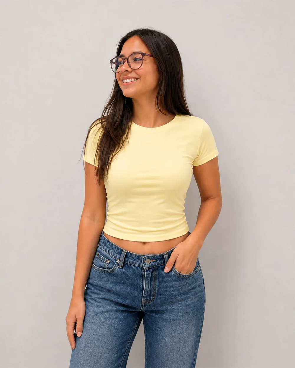 Baby Tees manga corta · cintura