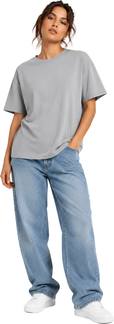 Polo manga corta oversize